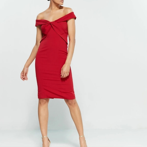 Jay Godfrey Black Argon Crisscross Off Shoulder Dress 8 - Picture 9 of 9